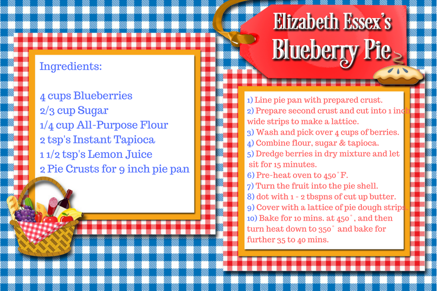 blueberry pie